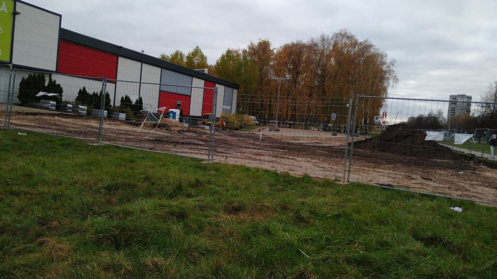 Augusts (Andreja Saharova iela 30) - Food store - construction photos