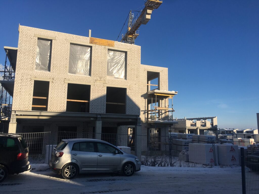 Moldovos 18 (Moldovos g. 18) - Multi apartment - construction photos