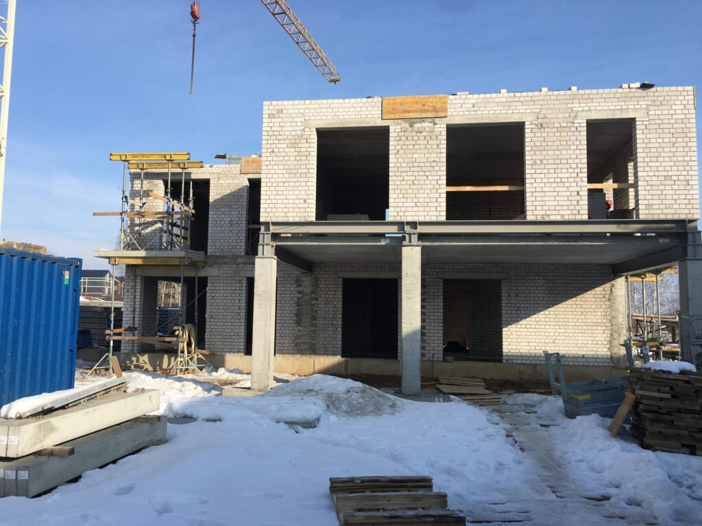 Moldovos 18 (Moldovos g. 18) - Multi apartment - construction photos