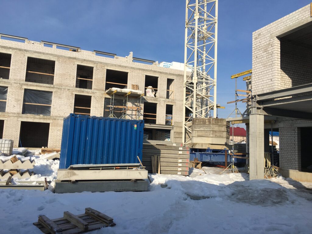 Moldovos 18 (Moldovos g. 18) - Multi apartment - construction photos