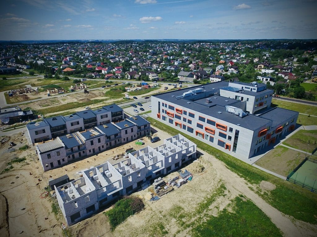 Lukšinės namai (Albanų g. 8) (Albanų g. 8) - Sublokuoti namai - statybų nuotraukos