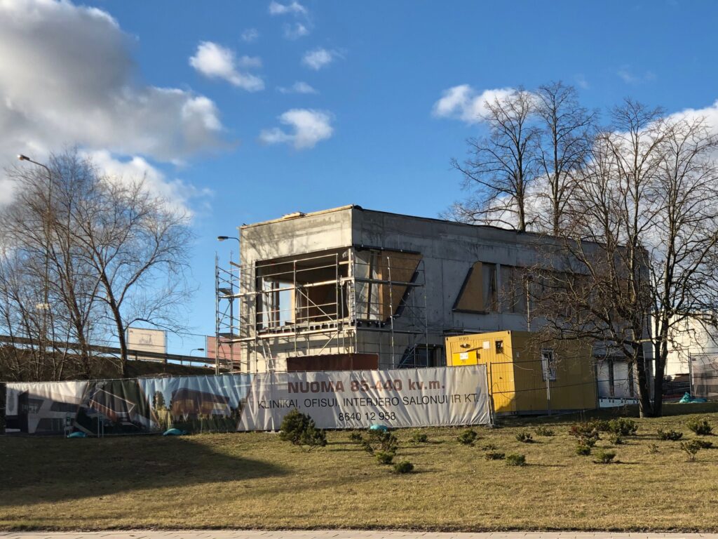Liepų g. 61 (Liepų g. 61) - Clinic - construction photos