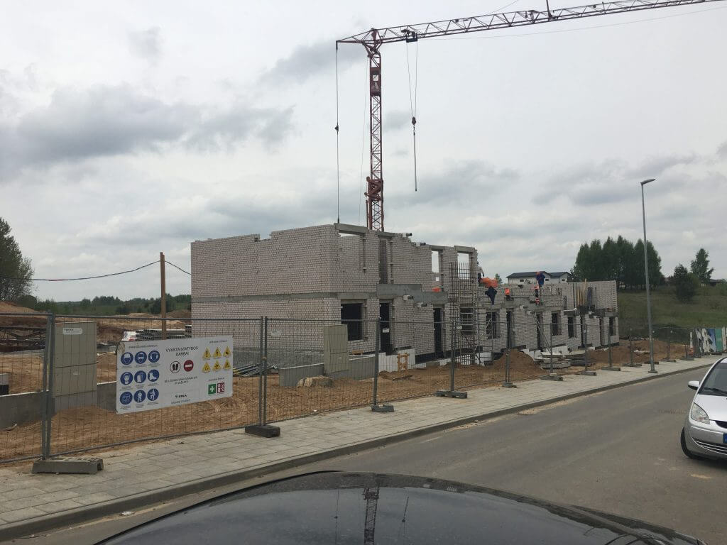 Bajorų alėjos 1 etapas (J. K. Chodkevičiaus g.) - Korterelamu - ehituse fotod