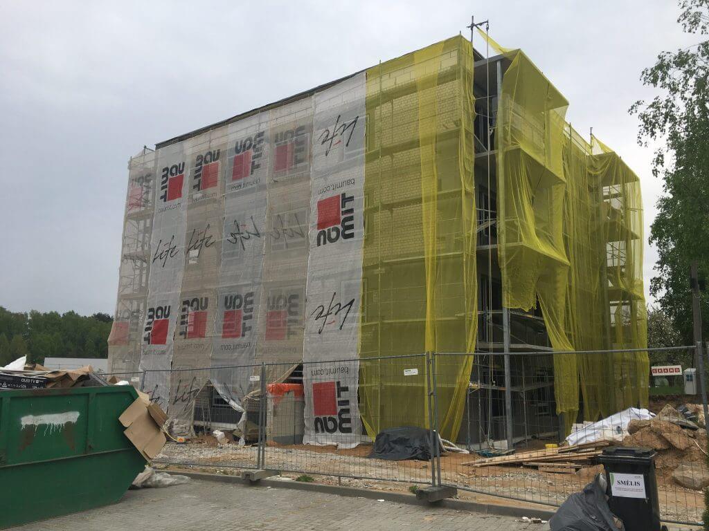 Bajorų alėjos 1 etapas (J. K. Chodkevičiaus g.) - Korterelamu - ehituse fotod