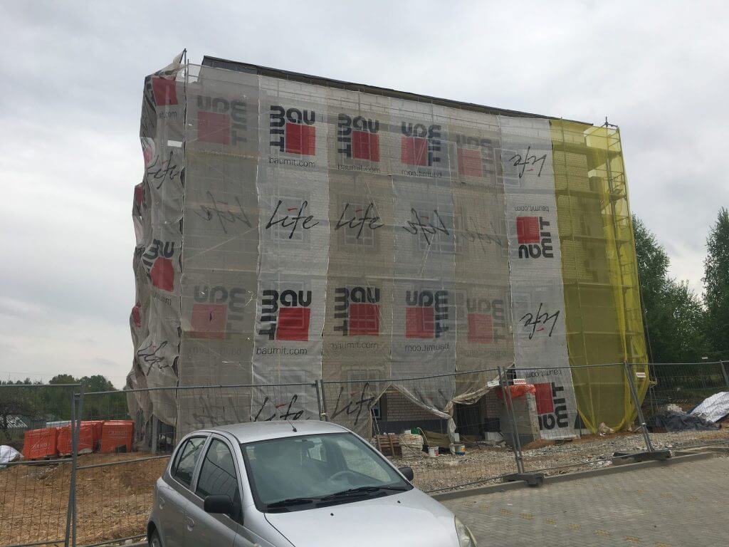 Bajorų alėjos 1 etapas (J. K. Chodkevičiaus g.) - Korterelamu - ehituse fotod