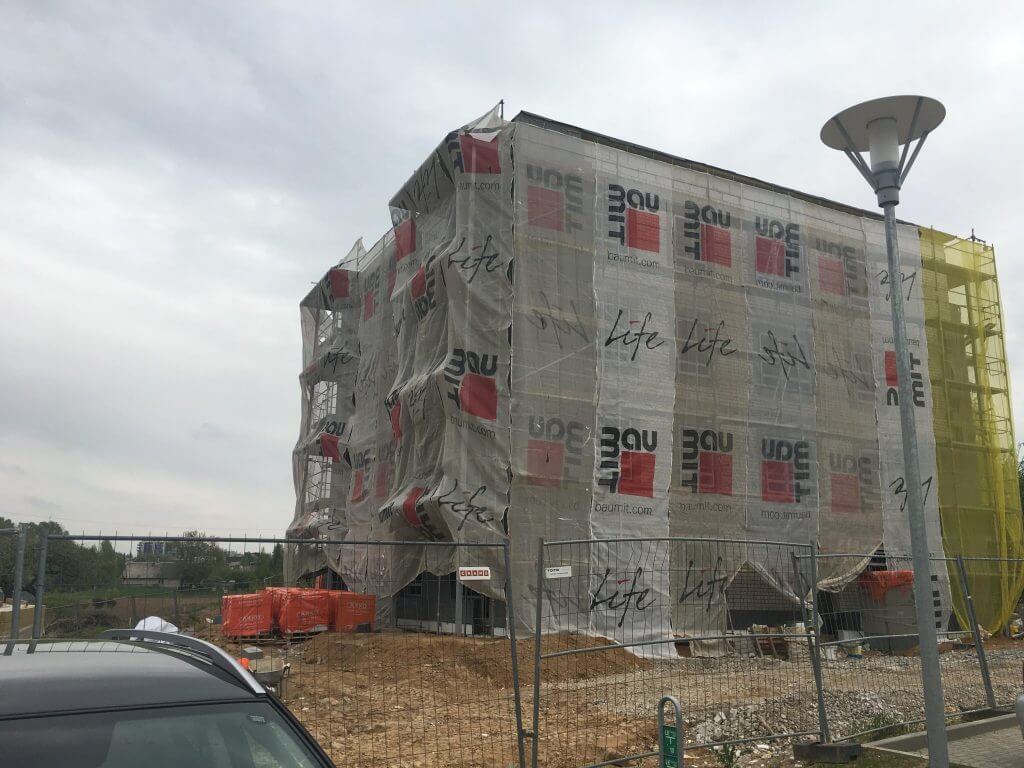 Bajorų alėjos 1 etapas (J. K. Chodkevičiaus g.) - Korterelamu - ehituse fotod