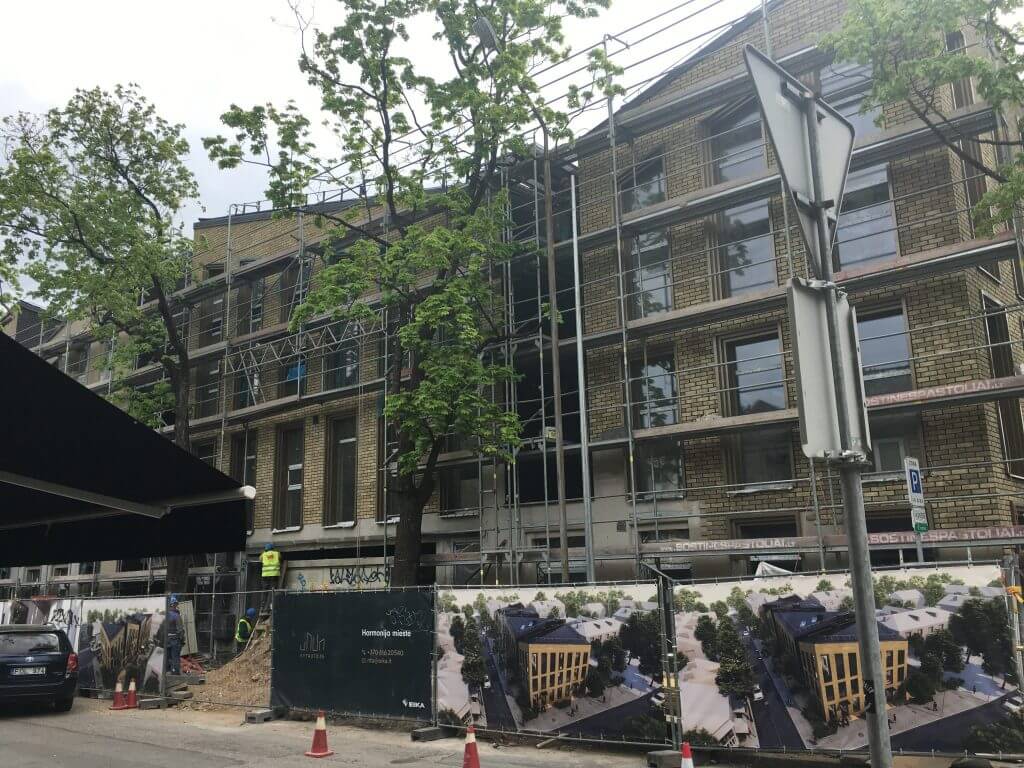 Vytauto 35 (Vytauto g. 35) - Multi apartment - construction photos