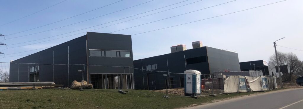 Elektrėnų g. 27 (Elektrėnų g. 27) - Sandėlys / Platinimo centras - statybų nuotraukos