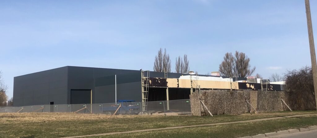 Garažų g. 7 (Garažų g. 7) - Shopping center - construction photos