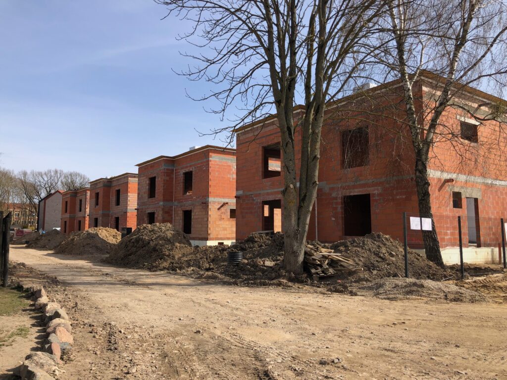 DUPLEX (A. Gustaičio g. 2B, 2H, 2J, 2K, 2L) - Rindu mājas - būvdarbu attēli