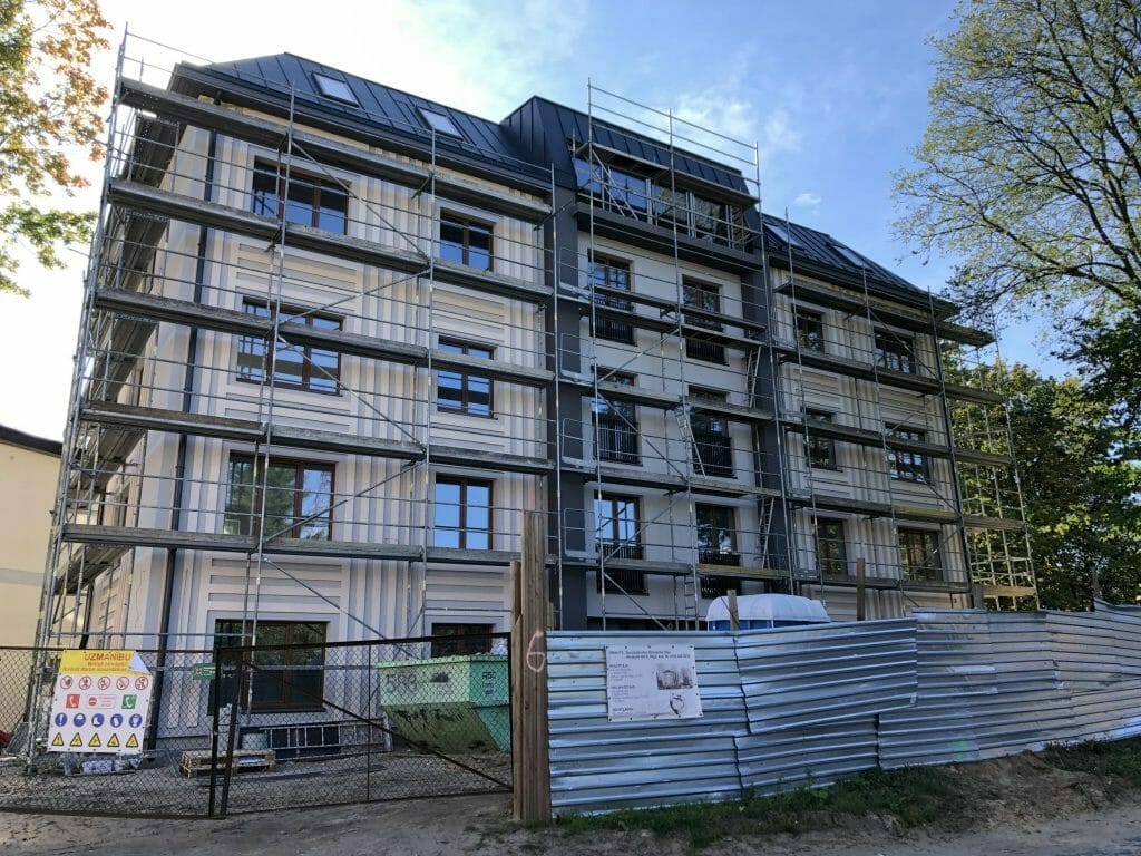 Ventspils 6 (Ventspils iela 6) - Multi apartment - construction photos