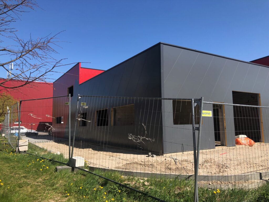 Baltijos pr. 12 (Baltijos pr. 12) - Tirdzniecības centrs - būvdarbu attēli