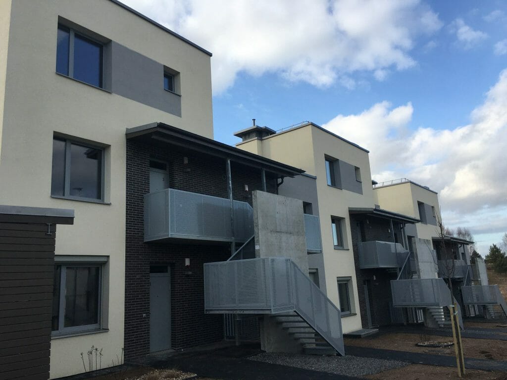 Bajorų alėjos 1 etapas (J. K. Chodkevičiaus g.) - Korterelamu - ehituse fotod