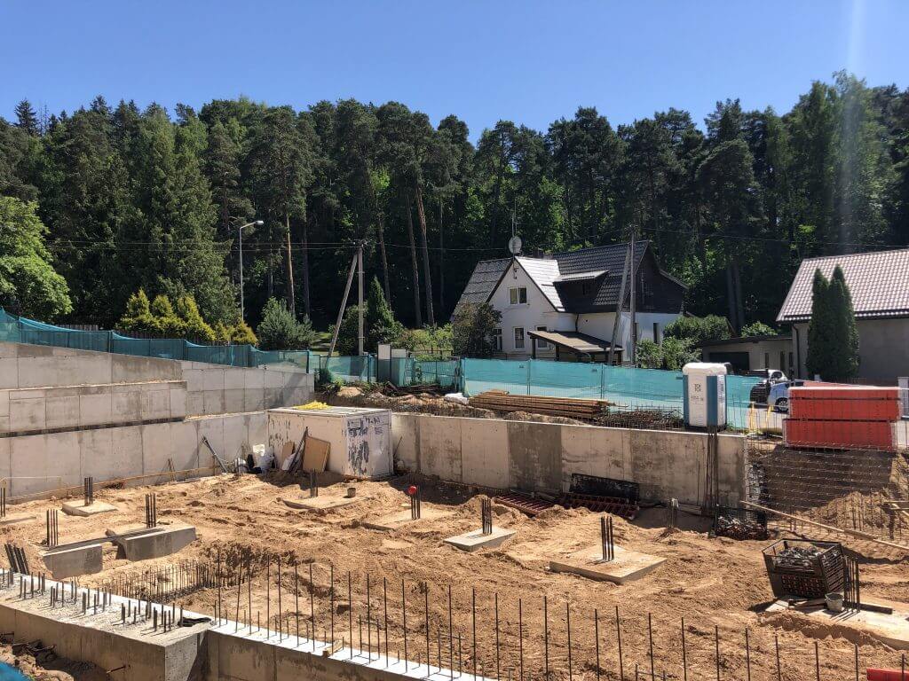 Sapieginės pušynai (Kanklių g. 6) - Daugiabutis - statybų nuotraukos
