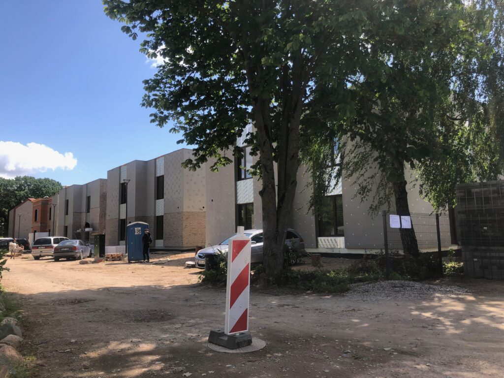 DUPLEX (A. Gustaičio g. 2B, 2H, 2J, 2K, 2L) - Rindu mājas - būvdarbu attēli