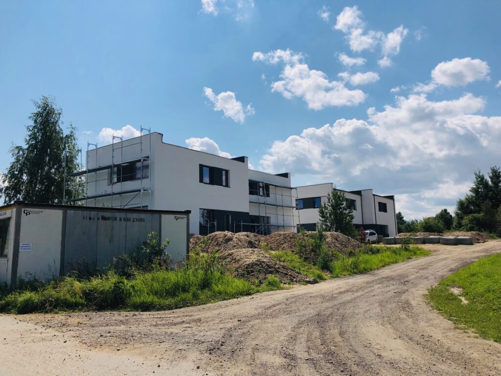 Degučių g. 15 (Degučių g. 15) - Row housing - construction photos