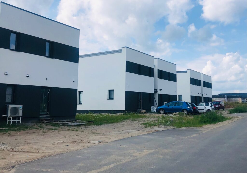 Užutrakio g. 34, 36, 38 (Užutrakio g. 34, 36, 38) - Row housing - construction photos