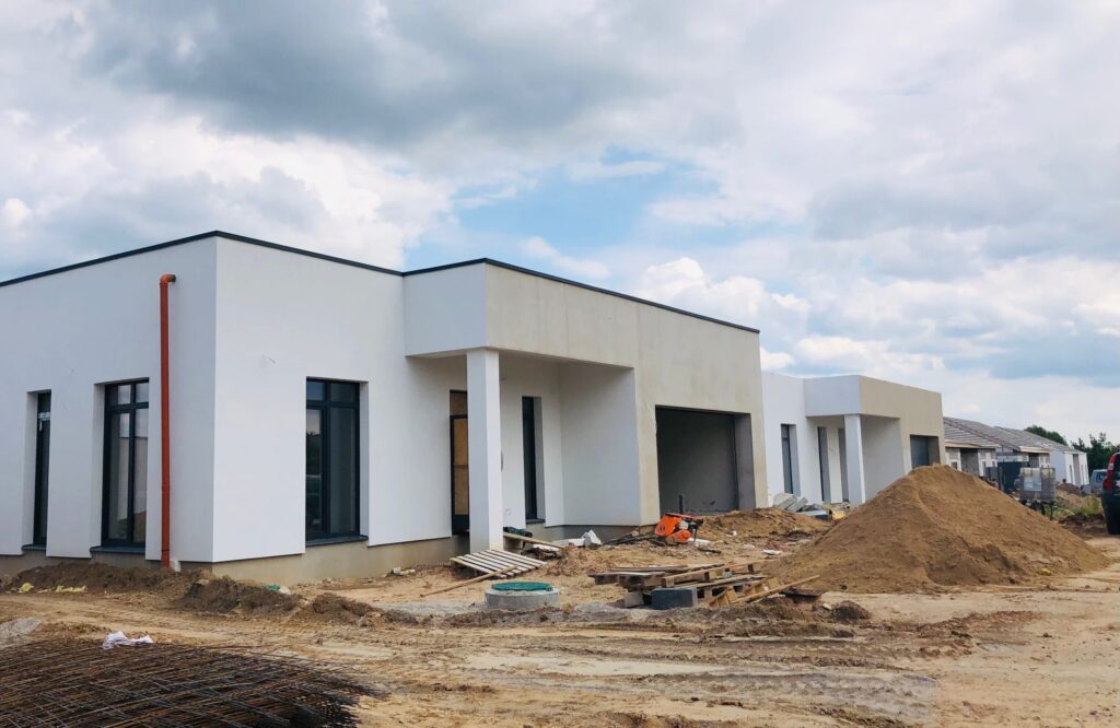 Moluvėnų g. 2, 4, 6, 8, 26, 28, 30, 32, Rykantų g. 7, 9 (Moluvėnų g. 2, 4, 6, 8, 26, 28, 30, 32, Rykantų g. 1, 3, 7, 9) - Private house community - construction photos