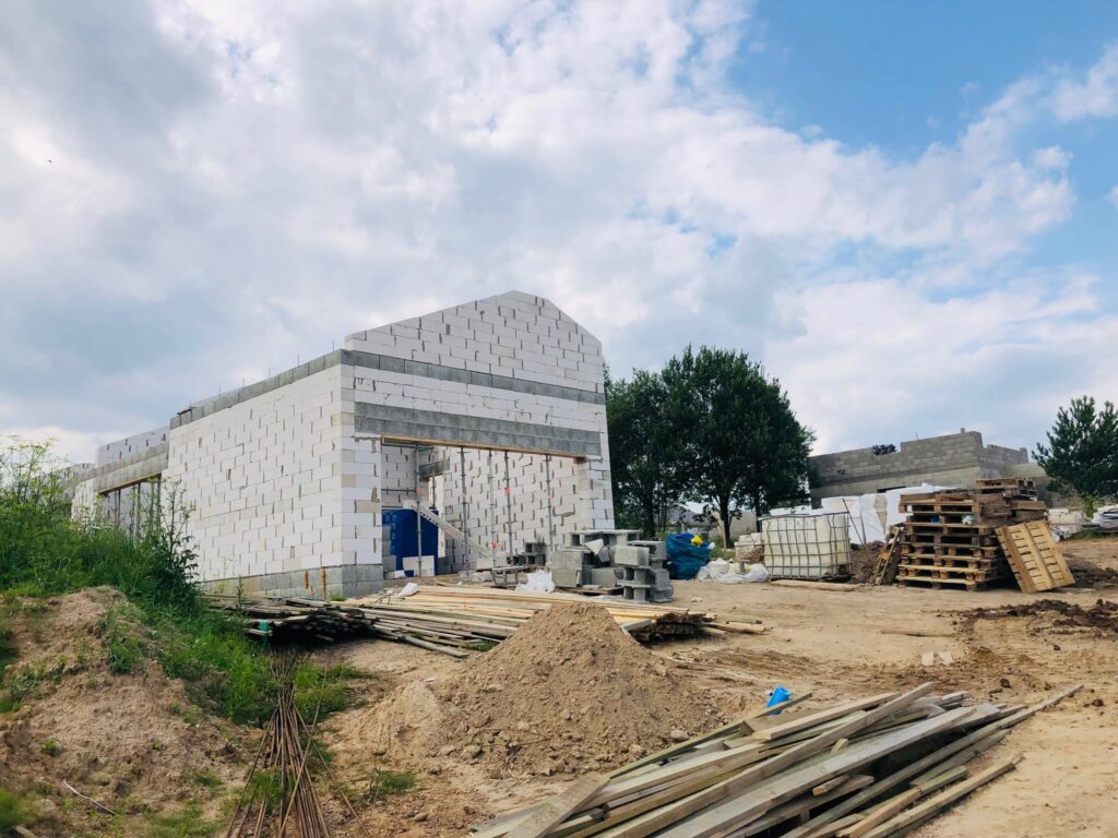 Moluvėnų g. 10, 12, 14 (Moluvėnų g. 10, 12, 14) - Private house community - construction photos