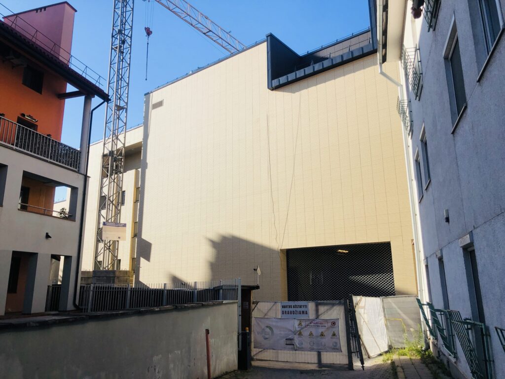 Lietuvos nacionalinis dramos teatras (Gedimino pr. 4) - Cultural center - construction photos