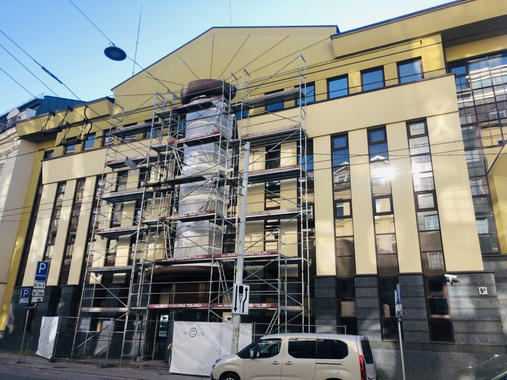 Jogaila (Jogailos g. 9A) - Office center - construction photos