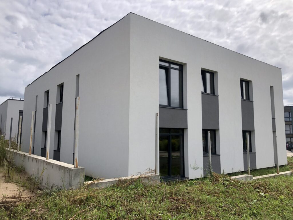 Naujasis Antakalnis Taurijos g. 45, 47, 49, 51, 53, 55 (Taurijos g. 45, 47, 49, 51, 53, 55) - Row housing - construction photos