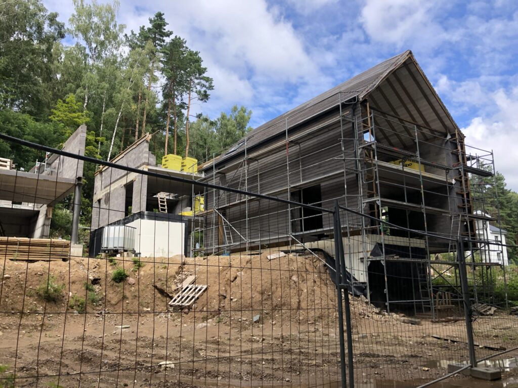 Pupojų g. 32, 34 (Pupojų g. 32, 34) - Private house community - construction photos