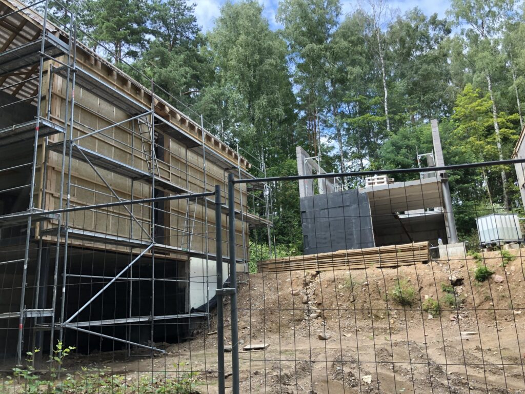 Pupojų g. 32, 34 (Pupojų g. 32, 34) - Private house community - construction photos