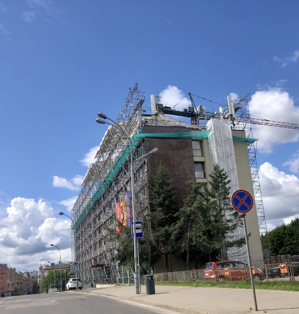Viešbučio "Panorama" plėtra (Sodų g. 14) - Hotel - construction photos