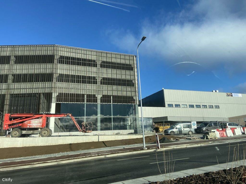 Pašilaičiai PC (Pavilnionių g. 55) - Tirdzniecības centrs - būvdarbu attēli
