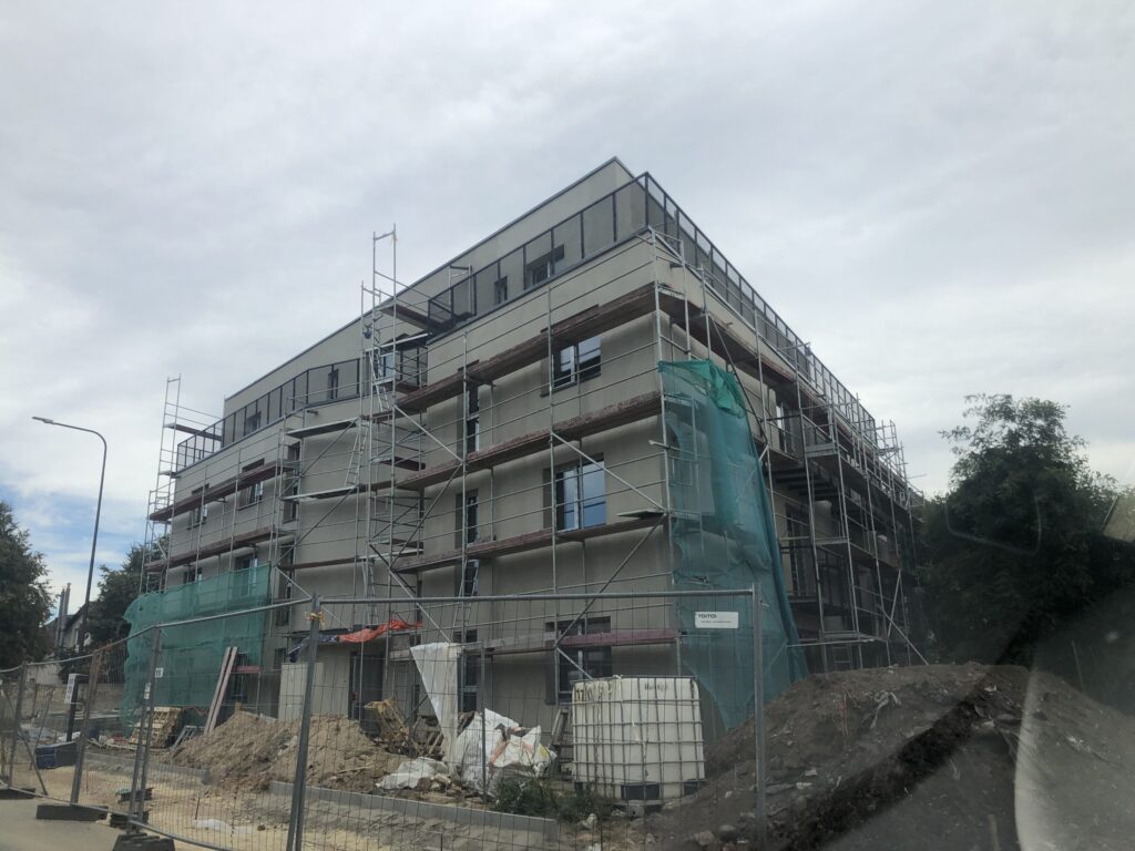 Naujoji Panemunė (Kampiškių g. 2D) - Multi apartment - construction photos