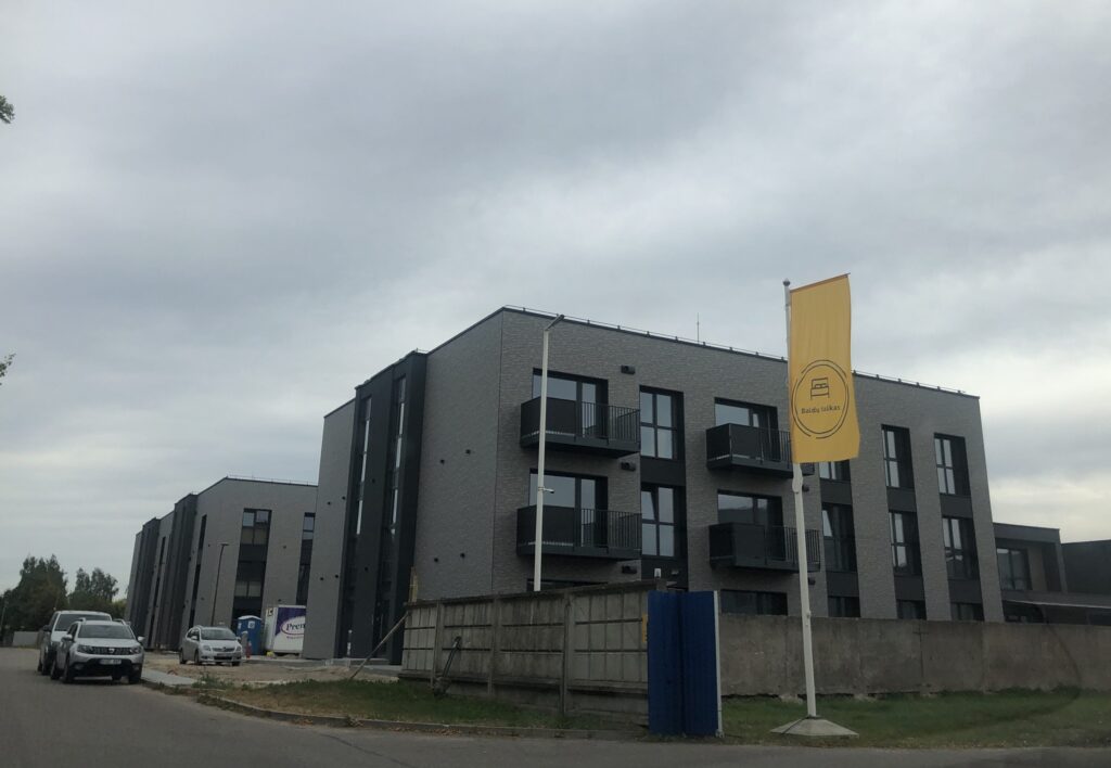 Ąžuolio namai 2 etapas (Povilo Revento g.) - Daugiabutis - statybų nuotraukos