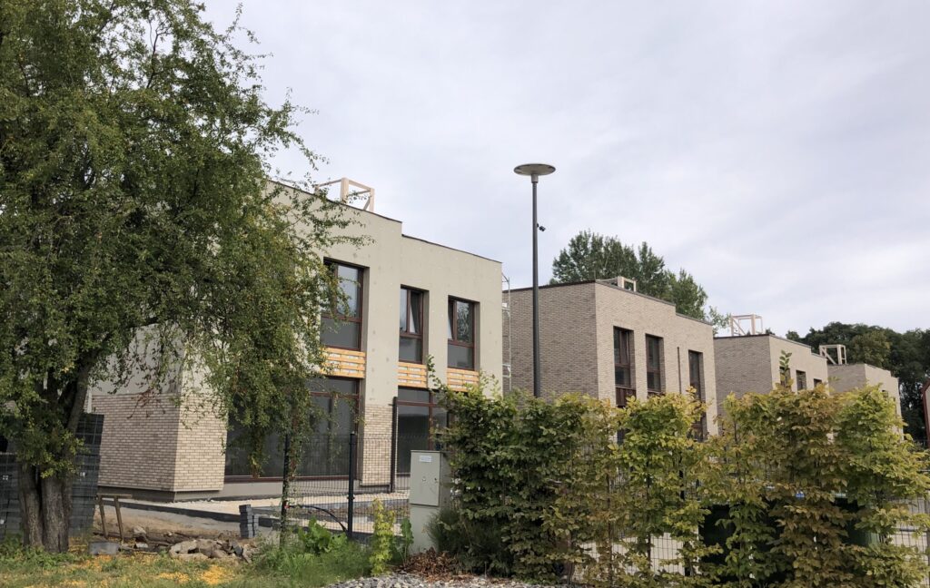 DUPLEX (A. Gustaičio g. 2B, 2H, 2J, 2K, 2L) - Rindu mājas - būvdarbu attēli