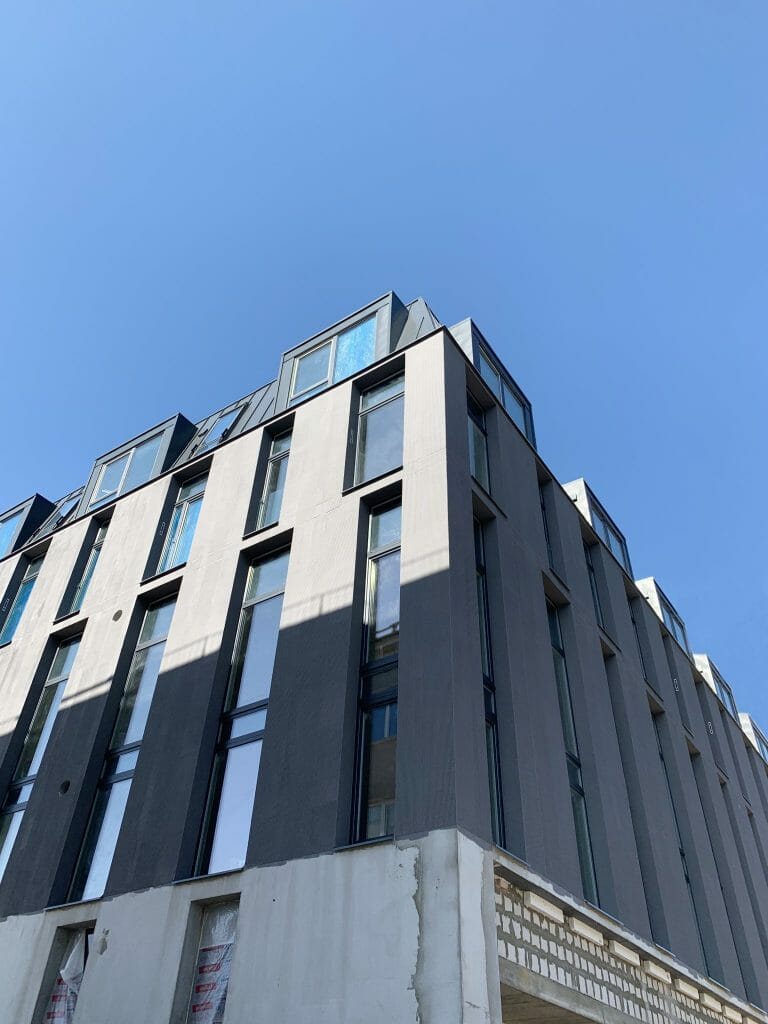 Platinum 48 (Antakalnio g. 48A) - Office center - construction photos