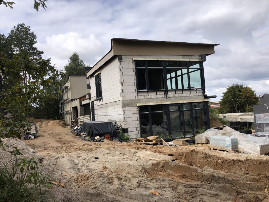 Terasų g. 19 (Terasų g. 19) - Rindu mājas - būvdarbu attēli