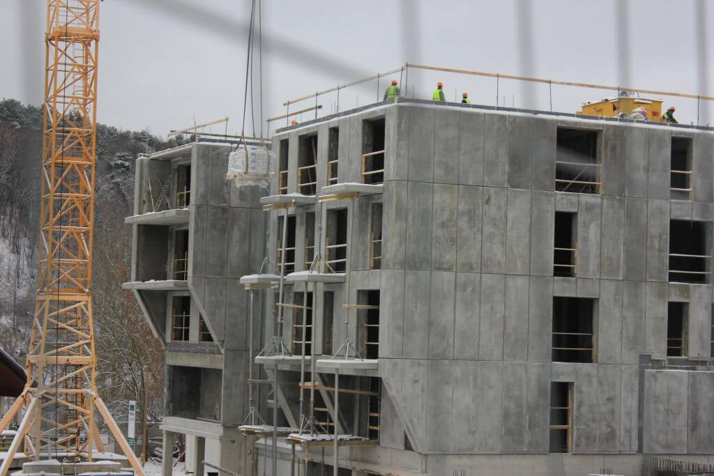 Vilnelės slėnis (Pakraščio g. 20) - Multi apartment - construction photos