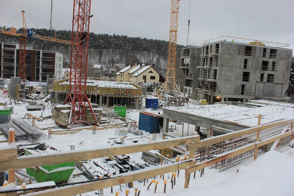 Vilnelės slėnis (Pakraščio g. 20) - Multi apartment - construction photos