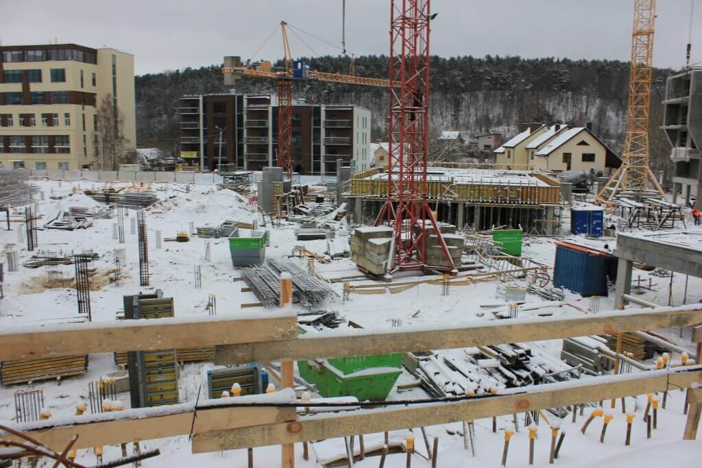 Vilnelės slėnis (Pakraščio g. 20) - Multi apartment - construction photos