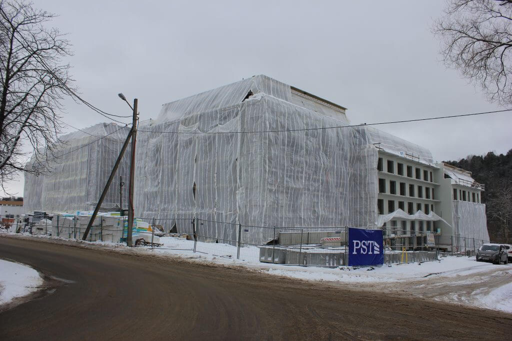 P9 (Paplaujos g. 9A) - Korterelamu - ehituse fotod