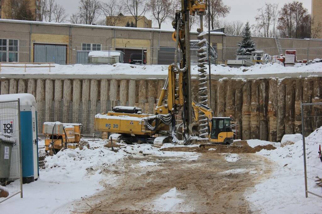 Vilnelės slėnis (Pakraščio g. 20) - Multi apartment - construction photos