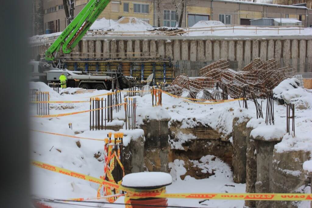 Vilnelės slėnis (Pakraščio g. 20) - Multi apartment - construction photos