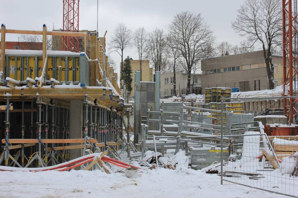 Vilnelės slėnis (Pakraščio g. 20) - Multi apartment - construction photos