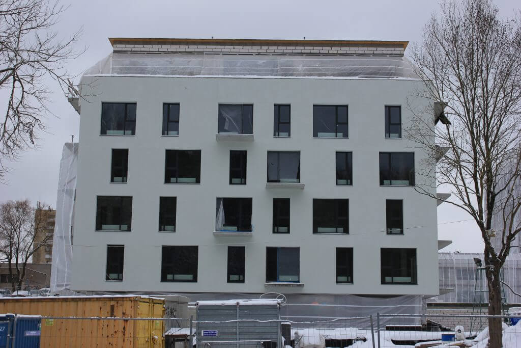 P9 (Paplaujos g. 9A) - Korterelamu - ehituse fotod