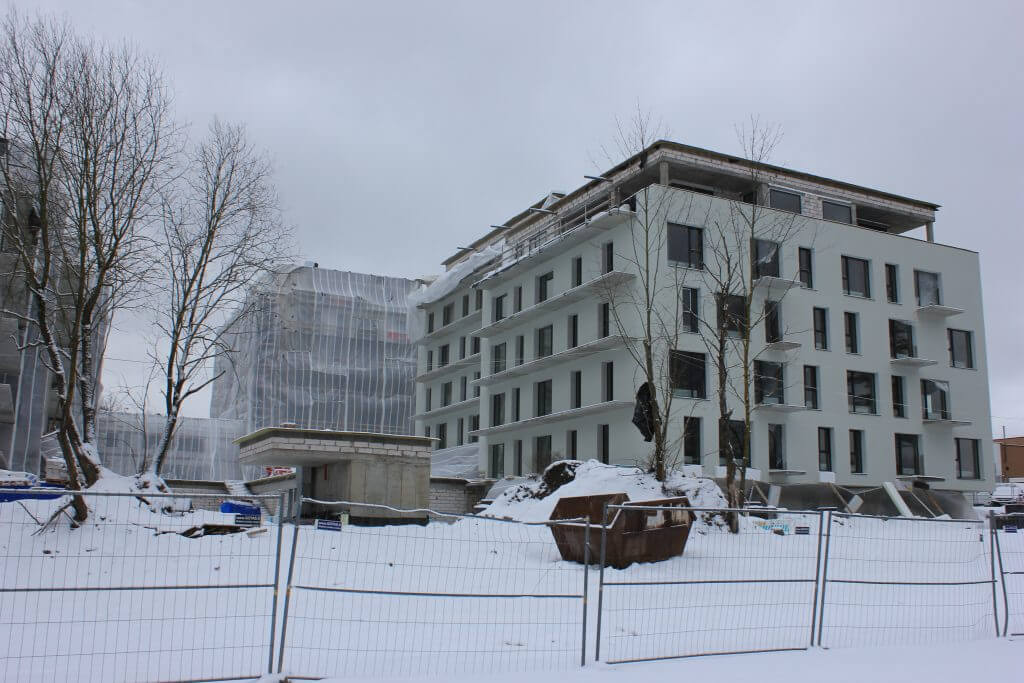 P9 (Paplaujos g. 9A) - Korterelamu - ehituse fotod