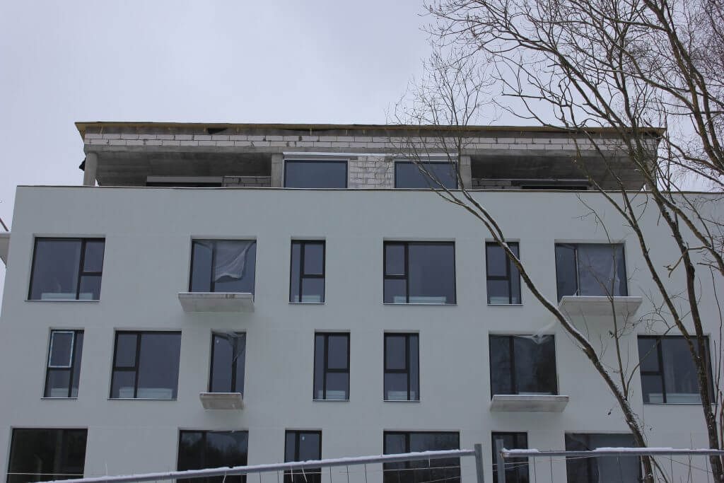 P9 (Paplaujos g. 9A) - Korterelamu - ehituse fotod