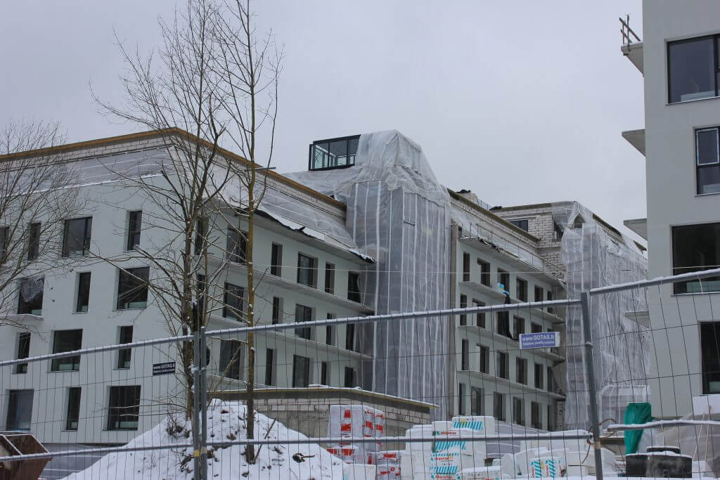 P9 (Paplaujos g. 9A) - Korterelamu - ehituse fotod