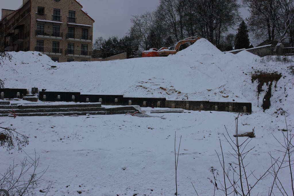 Vilnios pakrančių tvarkymas (Aukštaičių g.) - Bike path, Waterside - construction photos