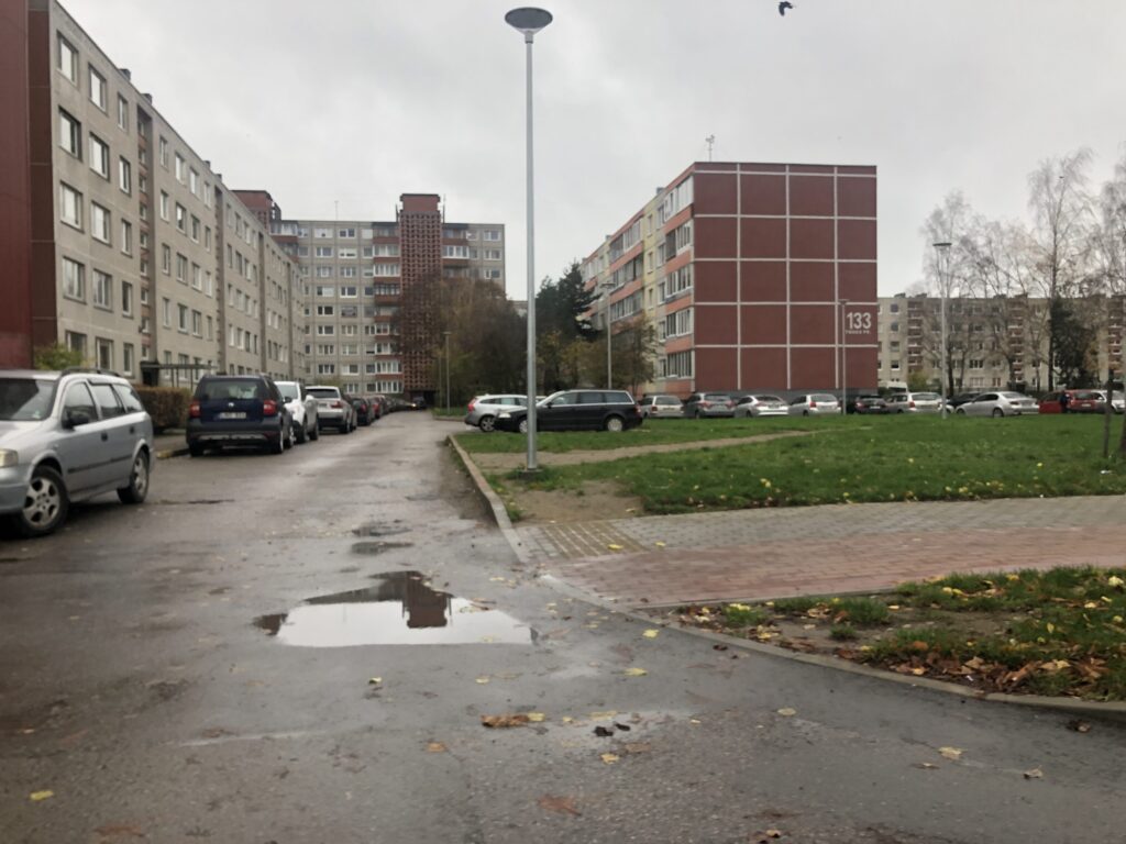 Statybininkų pr., Žardininkų g. kiemų sutvarkymas (Statybininkų pr., Žardininkų g.) - Kelias - statybų nuotraukos