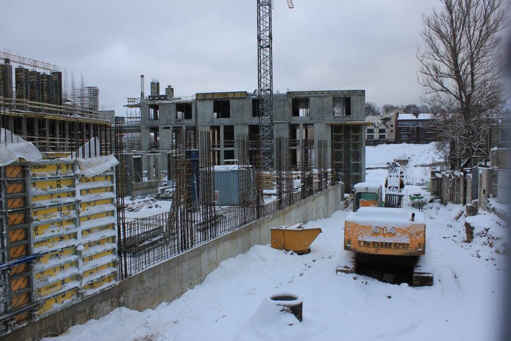 Verslo namai PAUPYS (Aukštaičių g.) - Office center - construction photos