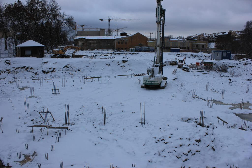 PAUPYS 7 etapas (Aukštaičių g. 19, Paupio g. 50) - Multi apartment - construction photos